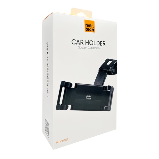 Nettech NT-CHC29 Siyah Araç İçi Cam Tablet Tutucu (NT-110292) - Güçlü Vakum, Ayarlanabilir Açı, 7-11" Tablet için Uyumlu