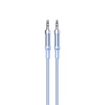Nettech NT-AC05 Mavi 3.5mm 100cm AUX Kablo - Plastik Kaplama, Yüksek Kalite Ses İletimi