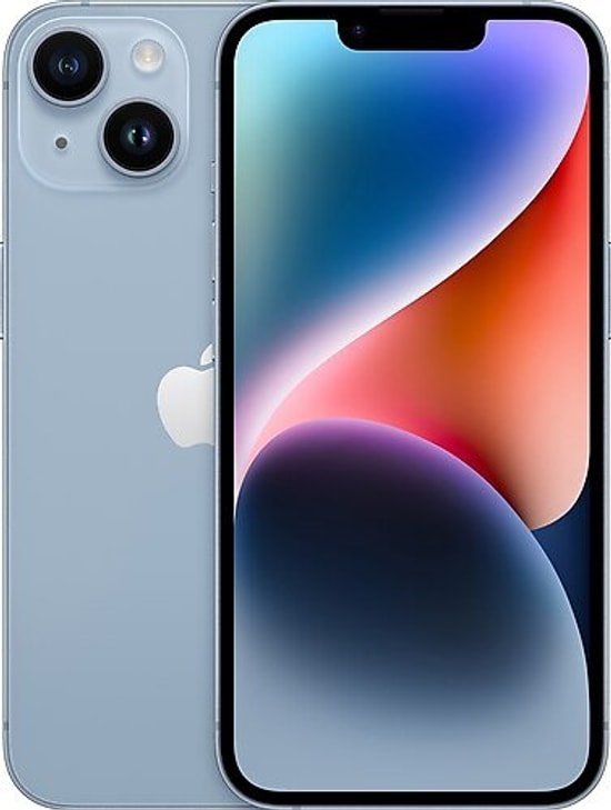 Apple iPhone 14 256 GB Mavi Cep Telefonu (Apple Türkiye Garantili) - 6.1 İnç Ekran, 6 GB RAM, 3279 mAh Batarya