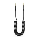 Nettech NT-AC08 Siyah 100cm Plastik AUX Kablo - 3.5mm Stereo Ses Aktarım Kablosu (NT-AC08 SIYAH)