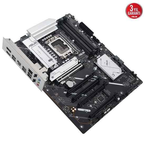 Asus Prime B860-Plus Wifi: Intel LGA1851 DDR5 8666MHz(OC), 2xM.2, PCIe 5.0, USB4 20Gbps, WiFi 6E, 2.5G LAN, ATX Anakart