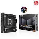 Asus Tuf Gaming B850M-PLUS: AMD AM5, DDR5 8000MHz (OC), 3xM.2, Wi-Fi 6E, 2.5G LAN, USB 3.2, AURA RGB, Micro ATX Anakart