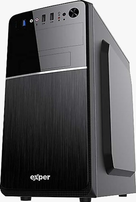 Exper PC FLEX DEX124 i5-12400 Masaüstü Bilgisayar - 16GB RAM, 512GB M.2 SSD, GT710 2GB Ekran Kartı, H610, FreeDOS