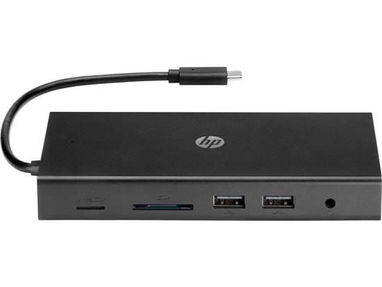 Hp Travel Usb C Çok Bağlantı Noktalı 2xUSB-A 3.5 Jack Gigabit RJ45 SD TF Card Reader 65W TypeC Multi Port 1C1Y5AA Hub
