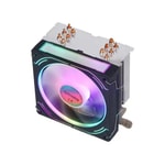 Frisby FCL-F1336C (P6S) Kule Tipi Rainbow 6 Bakır Borulu 135W 4 Pin Intel AMD Uyumlu İşlemci Fan ve Soğutucu
