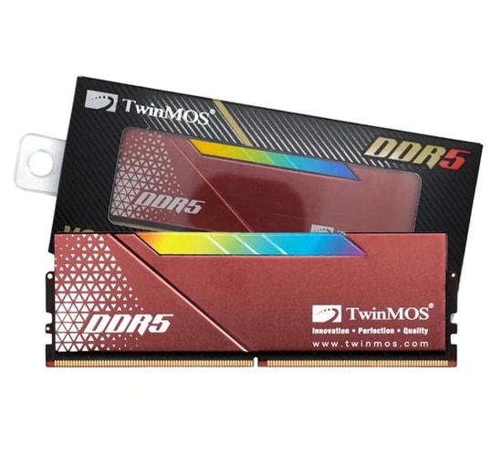 TwinMOS VoltX RGB 16GB 6000MHz DDR5 CL36 Ram (TMD516GB6000URGB36) - Yüksek Performanslı Soğutuculu Oyuncu Belleği