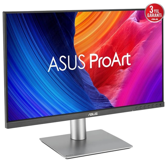 Asus ProArt PA278CFRV 27" QHD IPS Pivot Monitör - 2560x1440, 100Hz, 5ms, 350nit, USB-C PD 96W, HDMI, DP, 4W Hoparlör