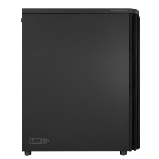 Asus ProArt PA401 Wood Edition Metal Panel PWM 2 Fanlı Siyah Dikey ATX Bilgisayar Kasası