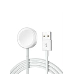Nettech Watch 7 Akıllı Saat için Beyaz Kablosuz Şarj Cihazı (NT-112083) - USB A Kablolu, İthalatçı Garantili