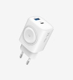 Linktech C320 Safe 22W Çift Portlu Hızlı Şarj Aleti LSC-C320 Akıllı Saat Şarj Desteği