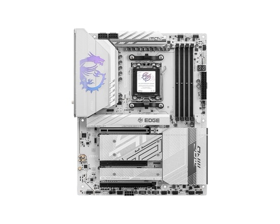 MSI MPG B850 Edge TI Wifi AM5 DDR5 8400MHz (OC) ATX Anakart - 4x M.2, 5G LAN, Wi-Fi 7, HDMI, USB 10Gbps, PCIe 5.0