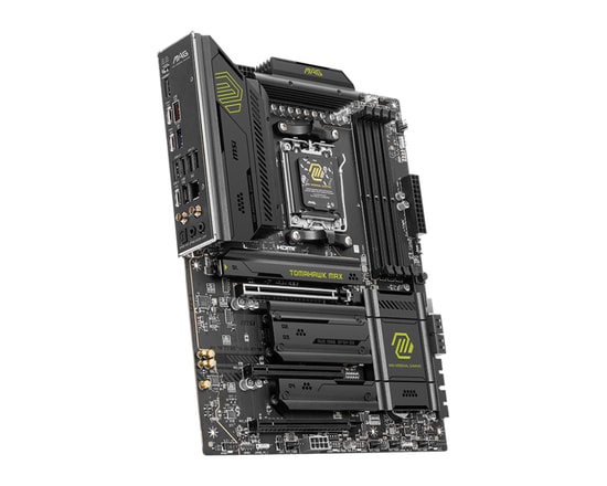 MSI Mag B850 Tomahawk Max WiFi Anakart: AMD AM5, DDR5 8400MHz, 4xM.2, Wi-Fi 7, 5G LAN, USB 3.2 Gen2, HDMI 2.1, ATX