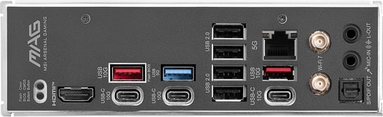 MSI Mag B850 Tomahawk Max WiFi Anakart: AMD AM5, DDR5 8400MHz, 4xM.2, Wi-Fi 7, 5G LAN, USB 3.2 Gen2, HDMI 2.1, ATX