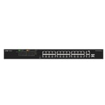Ruijie Reyee RG-ES126FGS-LP 24 Port 10/100 PoE Switch - 2x Gigabit RJ45, 1x Gigabit SFP Uplink, 180W Rackmount