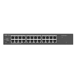 Ruijie Reyee RG-ES124G-L 24 Port Gigabit Switch - Metal Kasa, 10/100/1000 Mbps, Fansız, Tak Çalıştır, Rackmount Tasarım