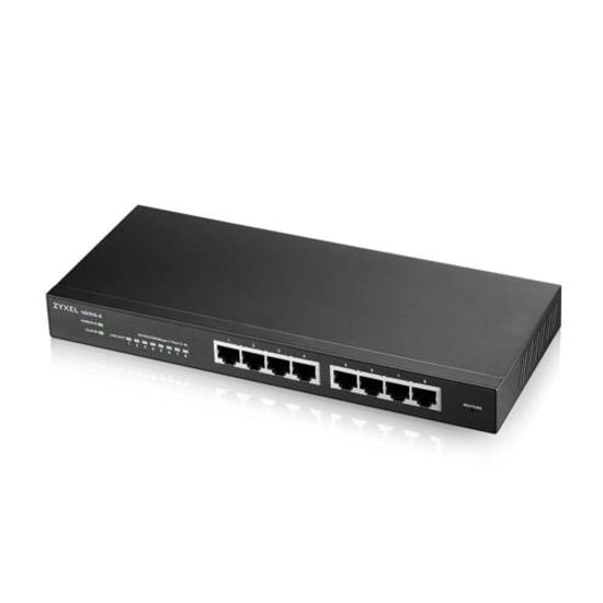 Zyxel GS1915-8-EU0101F 8 Port Gigabit Smart Yönetilebilir Hybrid NebulaFlex Switch - 10/100/1000 Mbps, Masaüstü Kasa
