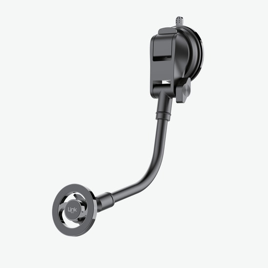 Linktech H871 Premium Vantuzlu Teleskopik Klipsli Araç İçi Telefon Tutacağı Araç Aksesuar