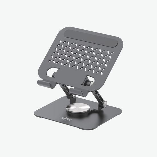 Linktech LHD-H725 Masaüstü Tablet Tutucu: Ayarlanabilir, Katlanabilir, Metal, Geniş Cihaz Uyumluluğu - Ergonomik Tasarım