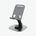 LinkTech H714 Masaüstü Telefon Tutucu - 360 Dönebilen, Ayarlanabilir Metal Stand, Tüm Telefonlara Uyumlu