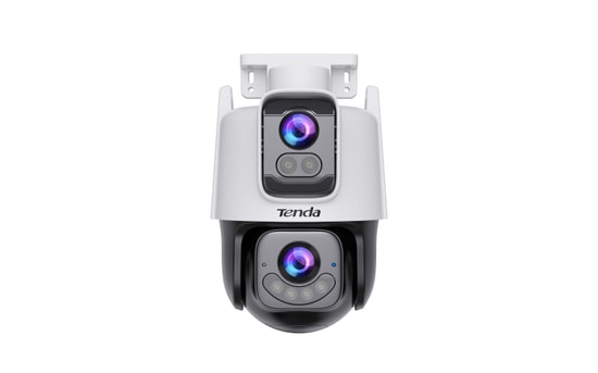 Tenda CH9-WCA 6MP Dual-Lens Outdoor Wi-Fi Pan Tilt IP Kamera - 30m Gece Görüş, SD Kart, Suya Dayanıklı, 360 Görüş