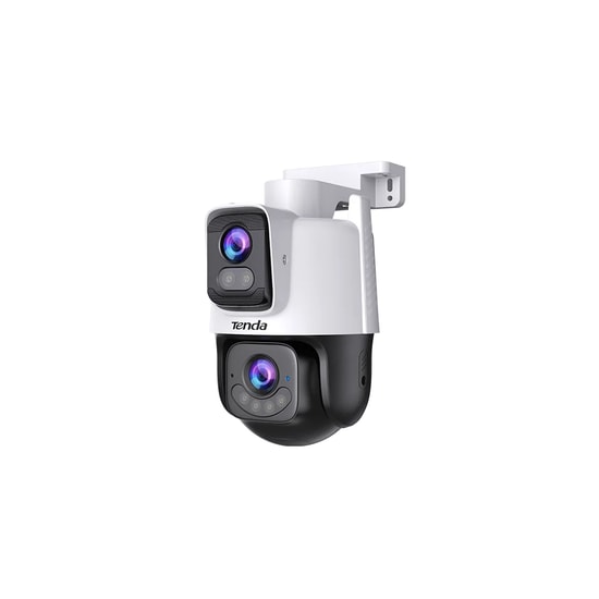 Tenda CH9-WCA 6MP Dual-Lens Outdoor Wi-Fi Pan Tilt IP Kamera - 30m Gece Görüş, SD Kart, Suya Dayanıklı, 360 Görüş