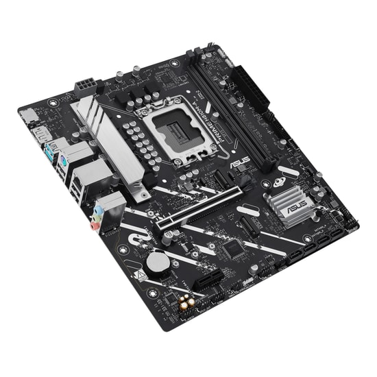 ASUS Prime H810M-A CSM Anakart: Intel LGA1851, DDR5 6400MHz, AURA RGB, HDMI, DP, USB 3.2, Çift M.2, Micro ATX