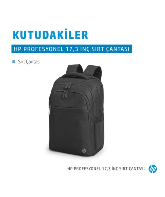 HP Profesyonel Serisi 17.3 inç Bilgisayar Sırt Çantası (500S6AA)