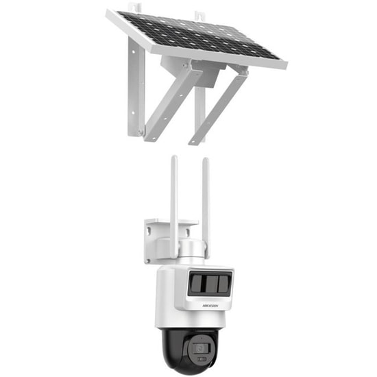 Hikvision DS-2DE2C400IWG-K/4G/C05S10 4MP Pro 2.8mm Solar 4G PT IP Kamera - 30m IR, Sesli, PIR+Radar, LTE, İnsan Algılama