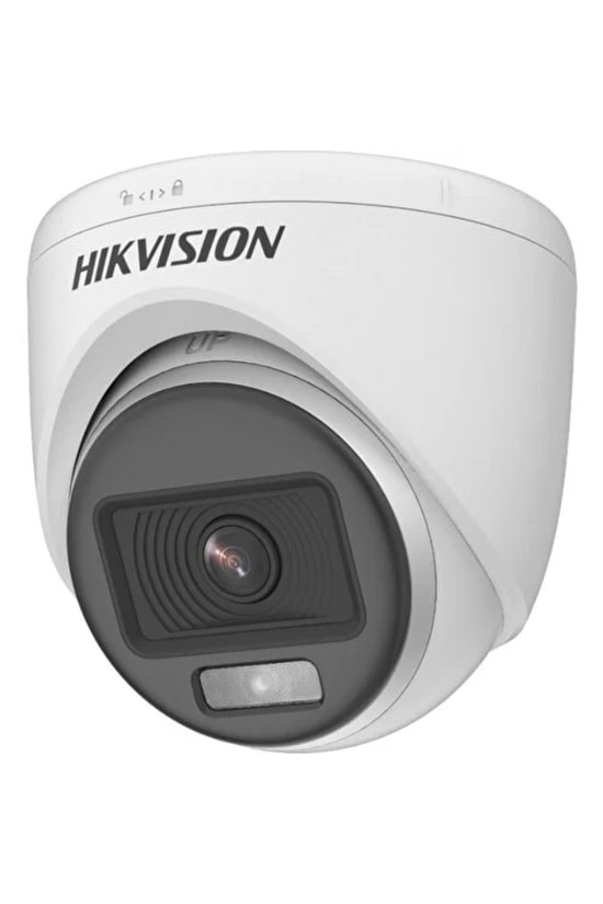Hikvision DS-2CE70DF0T-PF 2MP 2.8mm Dome Kamera - 7/24 Renkli ColorVu, 20m Gece Görüş, Full HD, İç Mekan Güvenlik