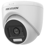 Hikvision DS-2CE76D0T-EXLPF 2MP 2.8mm Dual Light Dome IP Kamera - 20m IR, 1080p, Akıllı Hibrit, Digital WDR, Auto/Color