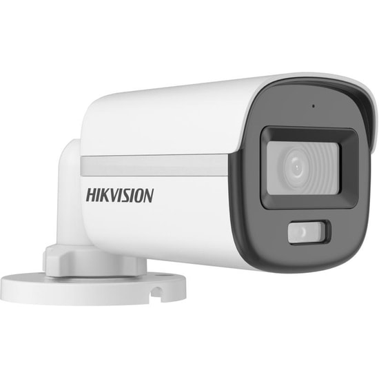 Hikvision DS-2CE10DF0T-PF 3.6MM 2MP Bullet Kamera - 7/24 Renkli ColorVu, 20 Metre Gece Görüş, Full HD, Dış Mekan