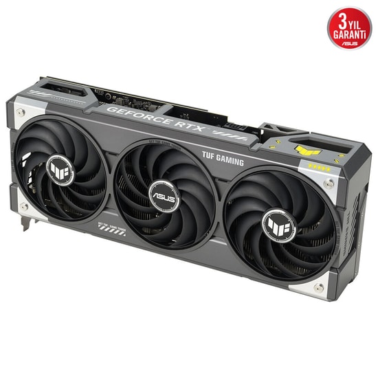 Asus GeForce RTX 5070 Ti Tuf Gaming OC 16GB GDDR7 Ekran Kartı (TUF-RTX5070TI-O16G-GAMING) - 256 Bit, Ray Tracing, DLSS 4