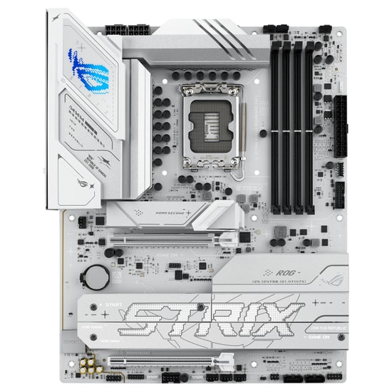 Asus Rog Strix B860-A Gaming Wifi Anakart: LGA1851, DDR5 9066MHz (OC), 4xM.2, Wi-Fi 7, 2.5G LAN, HDMI, DP, USB 4, ATX