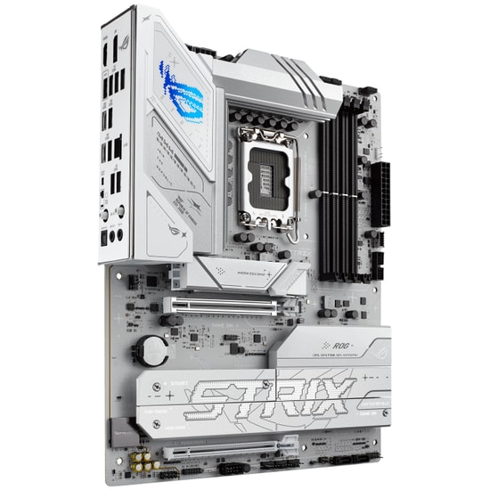Asus Rog Strix B860-A Gaming Wifi Anakart: LGA1851, DDR5 9066MHz (OC), 4xM.2, Wi-Fi 7, 2.5G LAN, HDMI, DP, USB 4, ATX