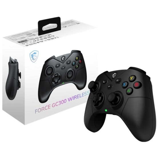 MSI GG Force GC300 WIRELESS Siyah Oyun Kolu Kablosuz 600mah Batarya Ayarlanabilir Tetik Tuşu Gamepad