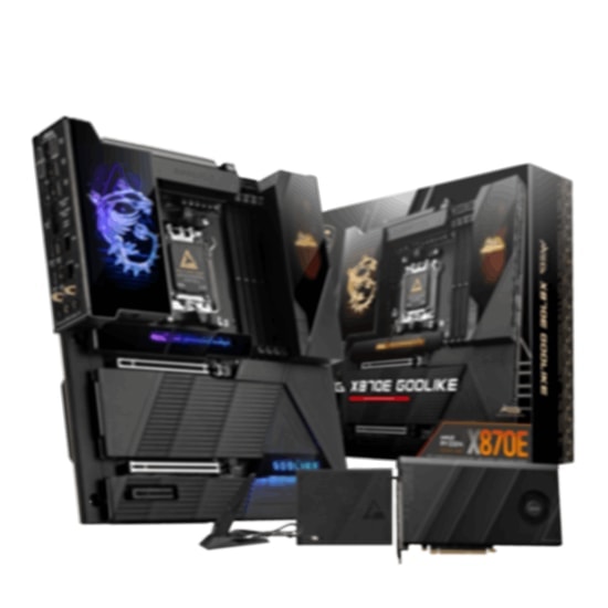 MSI MEG X870E GODLIKE AM5 DDR5 E-ATX Anakart - 9000MHz (OC), 7xM2, USB4, 10G/5G LAN, WiFi 7, RGB, PCIe 5.0