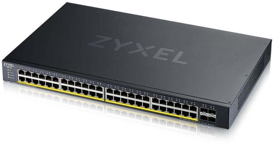 Zyxel XGS1935-52HP 48 Port Gbe Poe Lite 4x10Gigabit Sfp+ Uplink L3 Smart Managed 375W Poe Switch