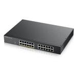 Zyxel GS1900-24EP 24 Port Gigabit PoE Switch (GS1900-24EP-EU0101F) - 130W, Web Yönetilebilir, 10/100/1000 Mbps