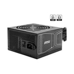 MSI PSU MAG A850GN PCIe 5 850W 80+ Gold Power Supply Güç Kaynağı