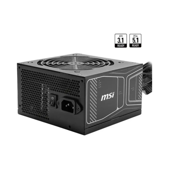 MSI PSU MAG A850GN PCIe 5 850W 80+ Gold Power Supply Güç Kaynağı
