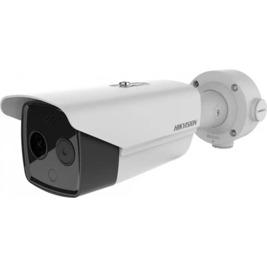 Hikvision DS-2TD2617-3/QA N/W 4MP 4mm Lens Bi-Spectrum Termal Bullet Kamera - 160x120 HeatPro, 40m IR, PoE, IP