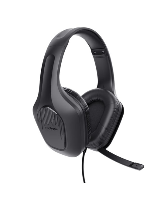 Trust GXT 415 Zirox Kulak Üstü Kablolu Siyah Gaming Kulaklık (TRU4990) - 50mm Neodimyum Sürücü, 3.5mm Jak, 2m Kablo