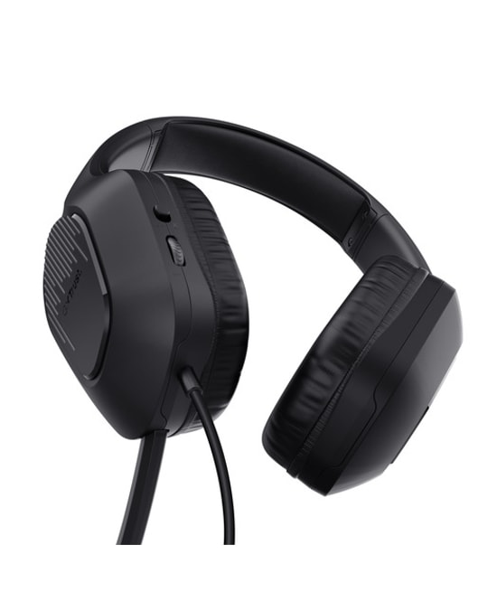 Trust GXT 415 Zirox Kulak Üstü Kablolu Siyah Gaming Kulaklık (TRU4990) - 50mm Neodimyum Sürücü, 3.5mm Jak, 2m Kablo