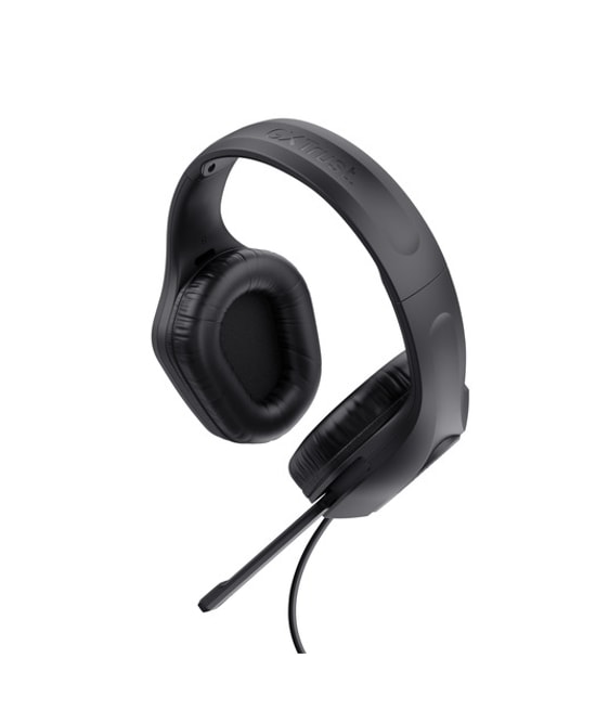 Trust GXT 415 Zirox Kulak Üstü Kablolu Siyah Gaming Kulaklık (TRU4990) - 50mm Neodimyum Sürücü, 3.5mm Jak, 2m Kablo