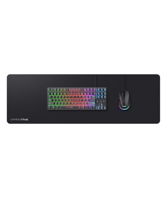 Trust GXT758 XXL TRU21569 Mousepad - 930x300mm, Kaymaz Taban, Optik/Lazer Mouse Uyumlu, Hassas Kontrol