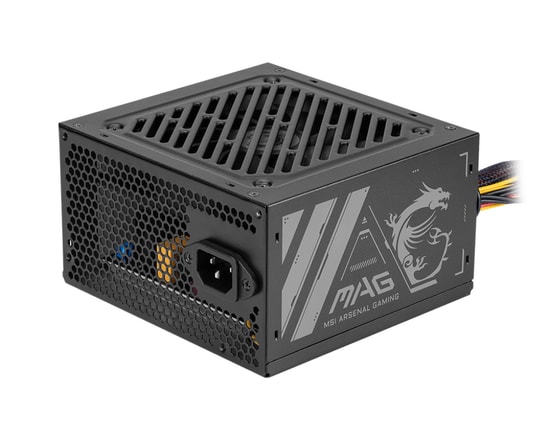 MSI MAG A500N-H 500W Güç Kaynağı - 120mm Fanlı, Modüler Olmayan, Aktif PFC, OCP OPP SCP UVP Korumalı Power Supply