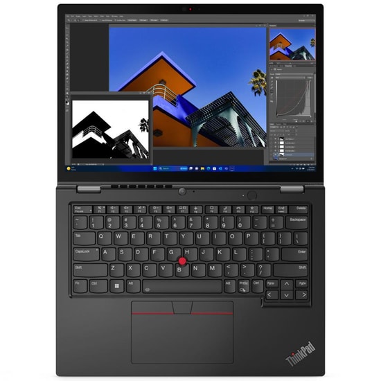 Lenovo ThinkPad L13 21LM0037TX İkisi Bir Arada Laptop - Ultra 7 165U, 32GB, 1TB SSD, 13.3" Dokunmatik WUXGA FreeDOS