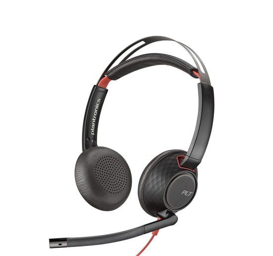 HP Poly BlackWire 5220 Stereo USB-C Headset + 3.5mm Plug + USB-C/A Adapter 8X231AA Kulaklık Seti