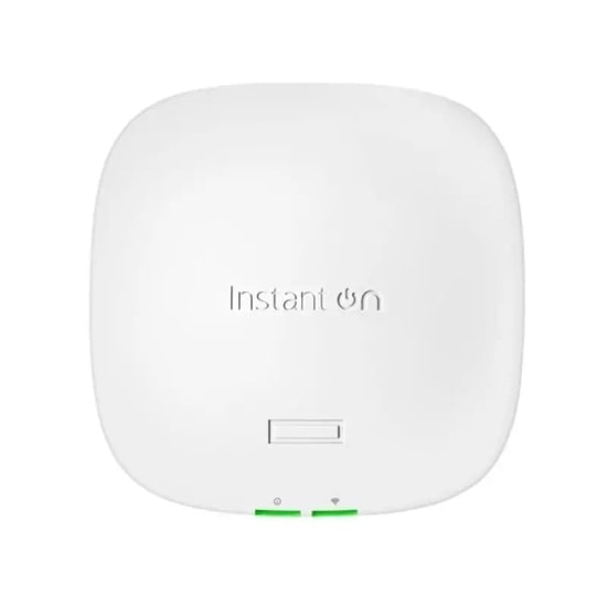 HPE Aruba Instant On AP21 S1T09A İç Ortam Access Point - Wi-Fi 6, Dual Band, 1200Mbps, 2x2 MIMO, PoE, Tavan Tipi