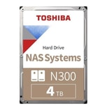 Toshiba N300 4TB 7200RPM 512MB Cache 3.5" SATA3 NAS Hard Disk (MN10ADA400ES) - 200MB/s, 512MB Cache, 7/24 Kullanım